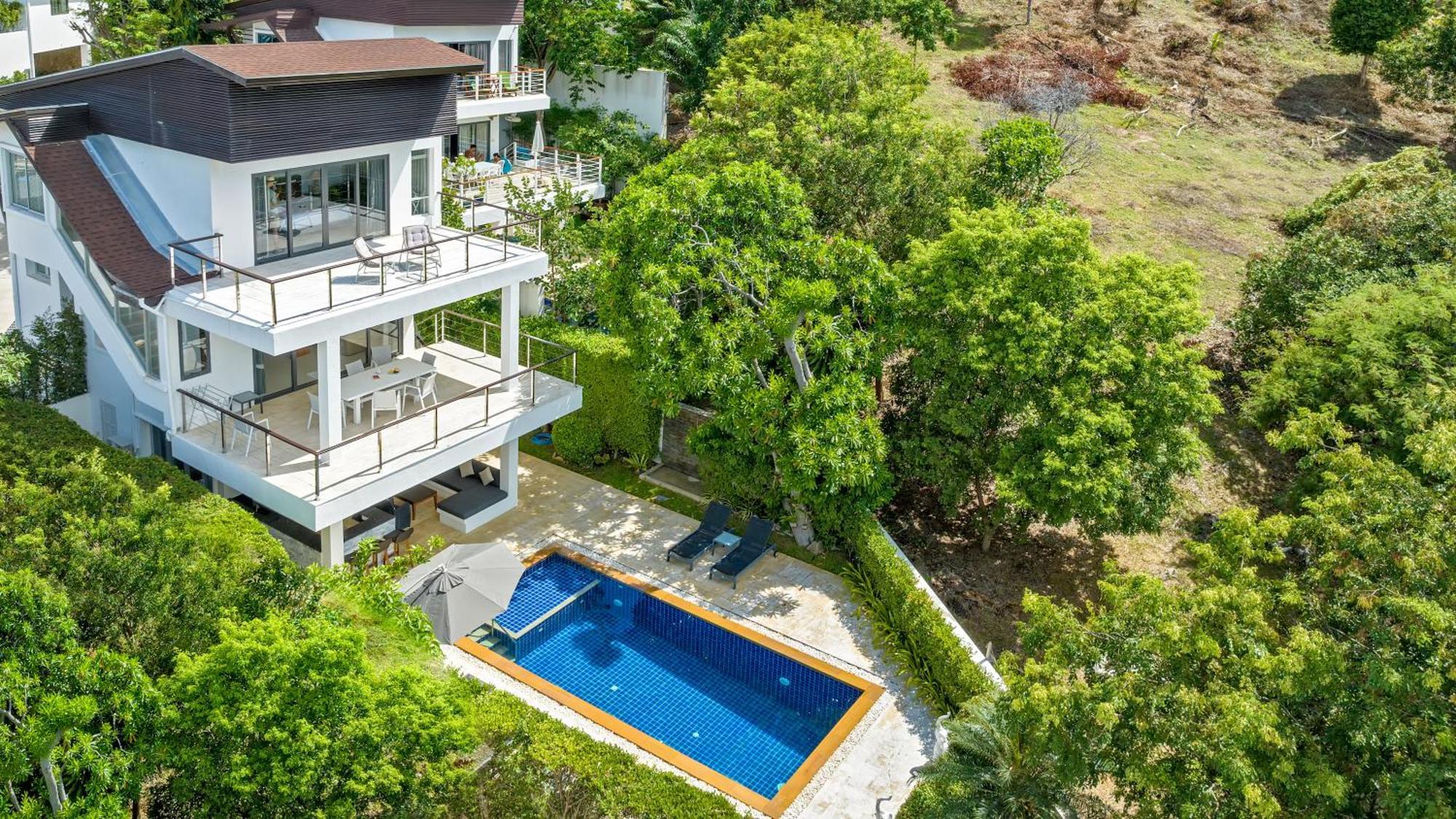 3 Bedroom Luxury 5 Star Seaview Villa Esprit Sdv087-By Samui Dream Villas 방 락 외부 사진