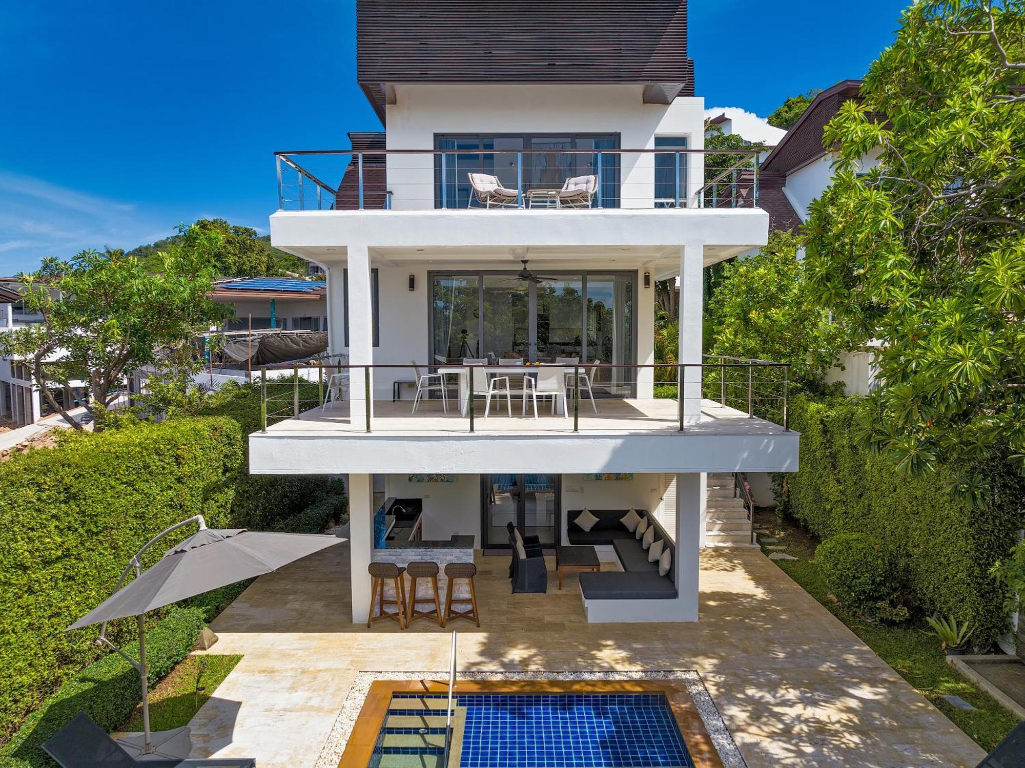 3 Bedroom Luxury 5 Star Seaview Villa Esprit Sdv087-By Samui Dream Villas 방 락 외부 사진